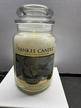 Yankee Candle White Gardenia Large Jar - Cream White